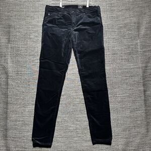 Adriano Goldschmied Jeans Women's Size 32R Blue Velvet The Legging Super Skinny